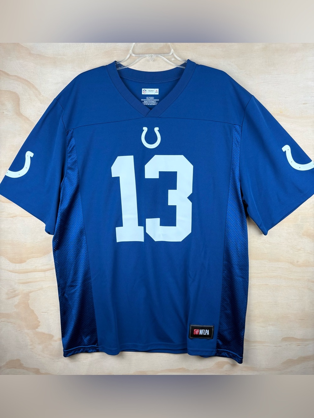 NFL Team Apparel NFLPA Indianapolis Colts T.Y. Hilton #13 Mens Jersey Size XL